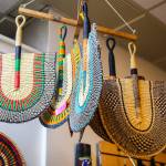 (Photo by Luisa Loi)
These straw fans can keep the heat away and serve as home decor.