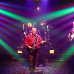 (Photo by Luisa Loi)
Don Hanson, in art Don Richards, leads fellow bandmates Ricky Rockstar (keyboard), Ricky Dicky (drums) and Ricky Don (bass).