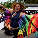 (Photo by David Welton)
The South Whidbey Pride Parade on June 22 was bigger and bolder this year as participants and spectators crowded the streets of Langley and listened to speeches and music afterward.