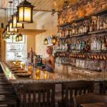 Natalie Bleifuss, owner of Pie Bar, tends the bar in her Seattle Restaurant. (Photo provided)