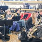 Photo by Luisa Loi
Band students play The Bare Necessities at Oak Harbor High School.