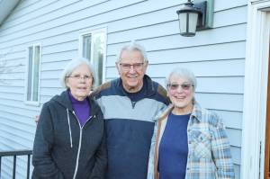 Photo by Luisa Loi
At left, Martha Olsen, Vern Olsen and Debbie Armstrong. Small Miracles welcomes people to join the all-volunteer board, which meets once a month.