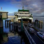 Photo by David Welton
Cars board the Tokitae ferry at the Mukilteo ferry terminal.