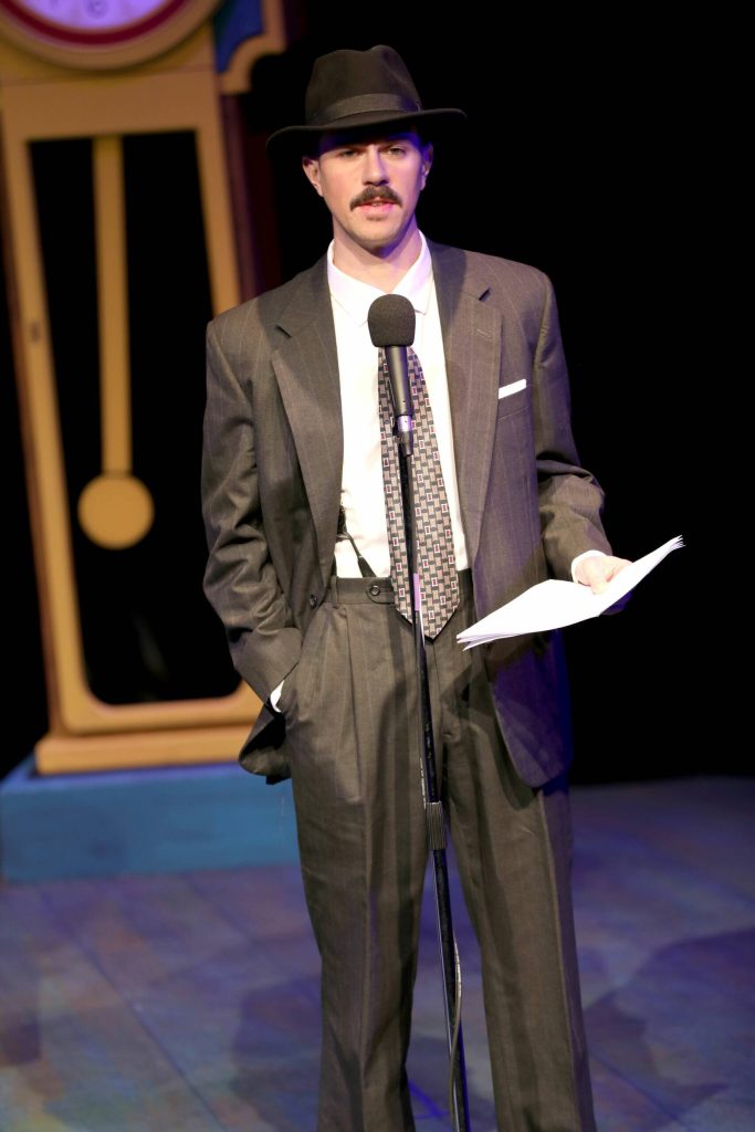 (Photo by Whidbey Island Center for the Arts)
Max Cole-Takanikos plays Lt. Davis and dresses the part.