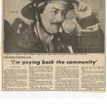 A newspaper story featuring a young Rich Rodgers.