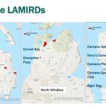 An Island County map shows areas designated as mixed-use, limited areas of more intensive rural development.