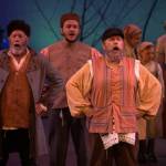 (Photo by Allyson Meyer/Whidbey Island Center for the Arts)
From left, Jim Carroll as Lazar Wolf, Shane Yerramilli as Innkeeper and James Hinkley as Tevye in Fiddler on the Roof.