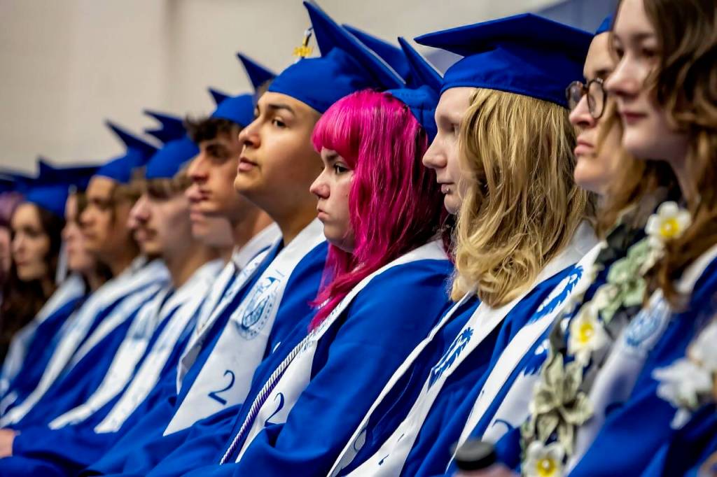 The South Whidbey graduating class of 2025.