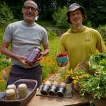 Photo by David Welton
Sean Wilson and Mike Gerhardt sell tea mixes through their business, Wilhardt Woods.