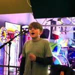 Photo by Marina Blatt
Cillian Burke belts out Somewhere Only We Know by Keane.