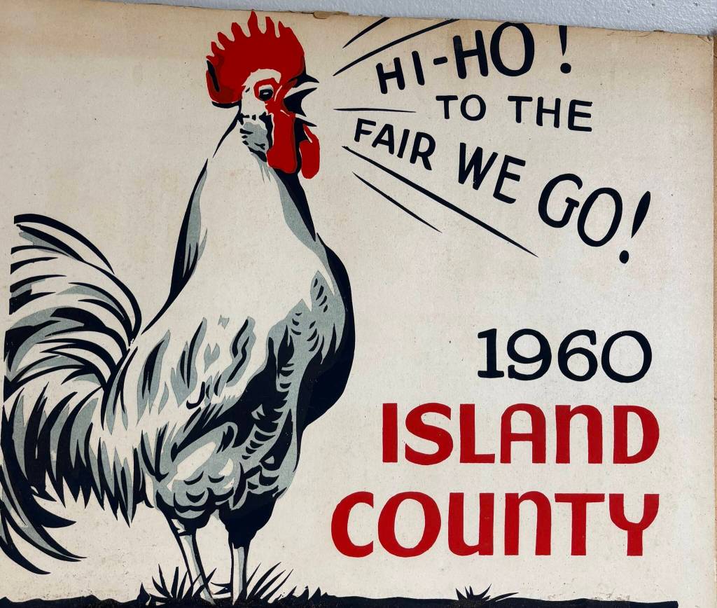 A 1960 fair poster is still at the fairgrounds.