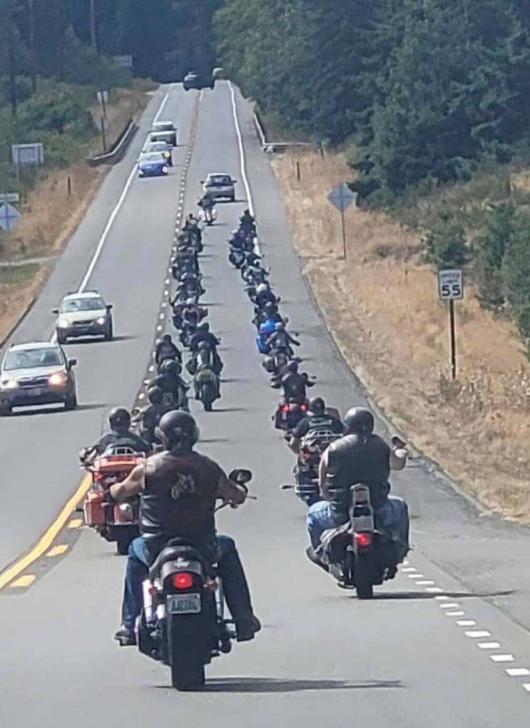 The MC takes the road (Photo provided)