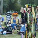 (Photo courtesy of Judy Feldman/Organic Farm School). Participants at a past Farm Fashion Shows went all out in their costumes.