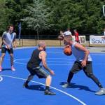 Photo courtesy of Louis Muniz
The annual 3-on-3 tournament held on the basketball court is a lively event. Its happening again this year on July 26.
