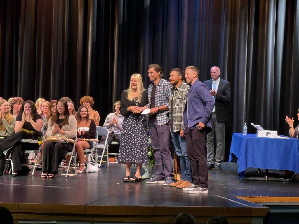 Photo courtesy of the South Whidbey Project
The South Whidbey Project awarded a $10,000 scholarship this year to graduating senior Parrish Viator.