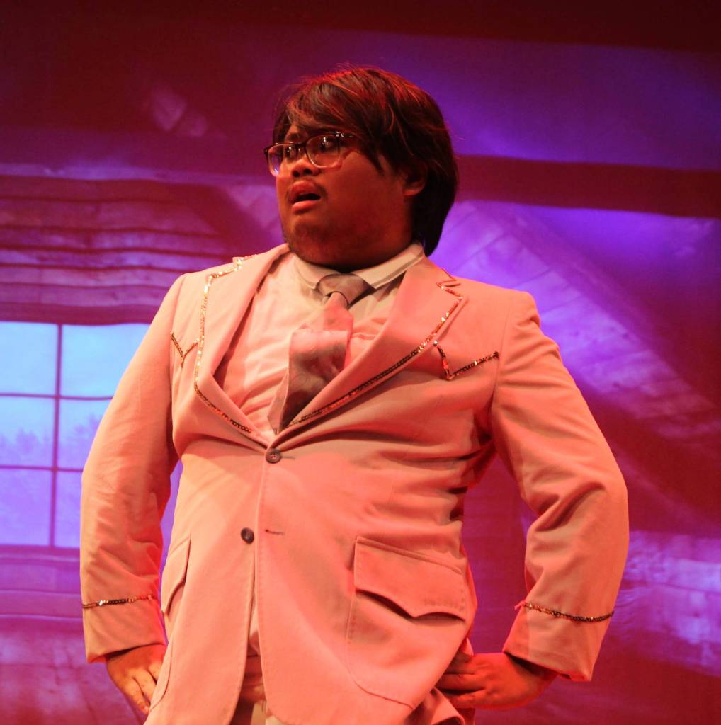 (Photo by Marina Blatt) Cyrus Amor as Otho acts sassy.