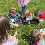 (Photo provided). TTK students enjoyed the sunshine outside.