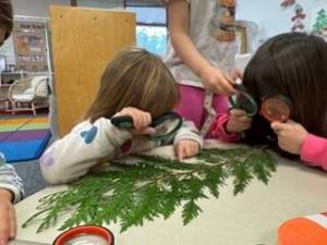 Mrs. Parker's TTK class engaged in hands-on activities in the classroom.