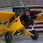 Another plane inside the DeLaurentis International Airport hangar (Photo by Allyson Ballard).