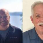 Larry Goff and Chris Chan are two of the three candidates running for commissioner of the Central Whidbey Island Fire and Rescue board.