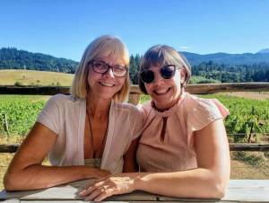 Photo provided From left are Debra Parish and her daughter Kristin Benson.