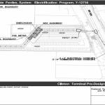 (Concept drawing by WSDOT) This conceptual drawing shows where electrical equipment might be placed in the Humphrey Road parking lot, but the exact location has not yet been determined.