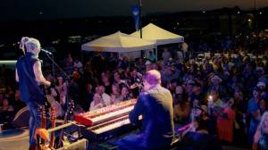 LeRoy Bell and His Only Friends playing on the East stage Saturday Night 8/31/24.