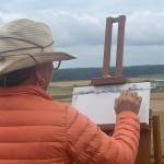 (Photo provided) Last years Plein Air artist painted a landscape.