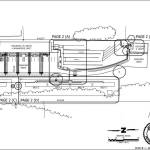 (Image provided by the Low Income Housing Institute) This site plan for the Harbor Inn shows the addition of individual water meters to each unit, a requirement of Freeland Water and Sewer District.