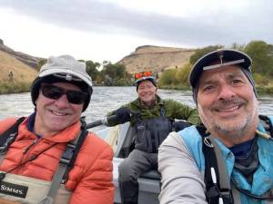 Greg Banks, at right, adventures outdoors with his brothers.