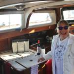 (Photo by Marina Blatt) Carla Holderman smiles inside the Culminations kitchen.