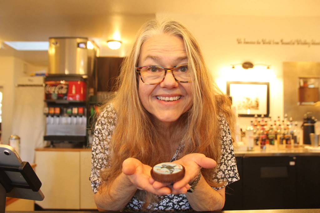 Photo by Marina Blatt
Newbauers chocolate boutique earned a coveted spot in this years Pacific Northwest Advent Calendar for its shortbread whale cookies.