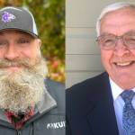 Photos provided. 
Nienhuis, left, and Miller, right, both care about keeping firefighters training up to standard, despite their different backgrounds.