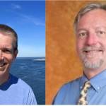 Dr. Gasper, at left, and Dr. Rochier.