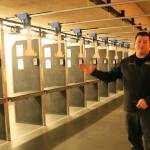 (Photo by Jessie Stensland) Oak Harbor Police Chief Tony Slowik discusses the indoor shooting range that the city is purchasing for a regional training facility.