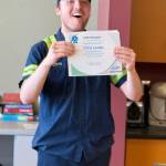 As the transit teams treasured custodian, Londo was awarded the Employee of the Half, which celebrates Island Transit employees who have been exceptional in their work.