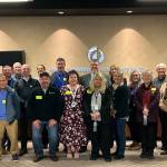 Photo provided. Community leaders joined Whidbey Telecom staff to celebrate extended broadband.