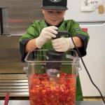 (Photo provided) Sam blends up his sauces using all-natural ingredients, no artificial colors, preservatives or thickeners.