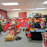 Photo provided. Mary Heck, a volunteer at Holiday House North, expects the organization will distribute gifts to over 1400 kids this holiday season.