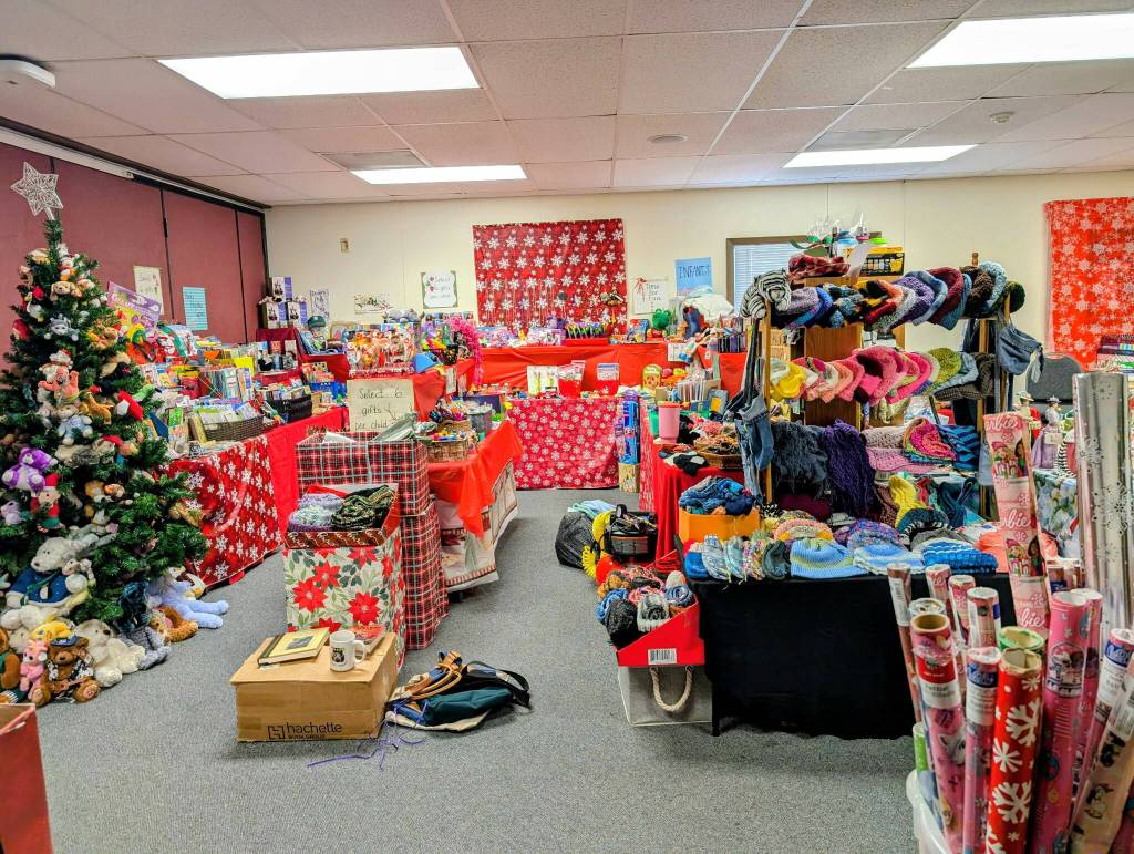 Photo provided. Mary Heck, a volunteer at Holiday House North, expects the organization will distribute gifts to over 1400 kids this holiday season.