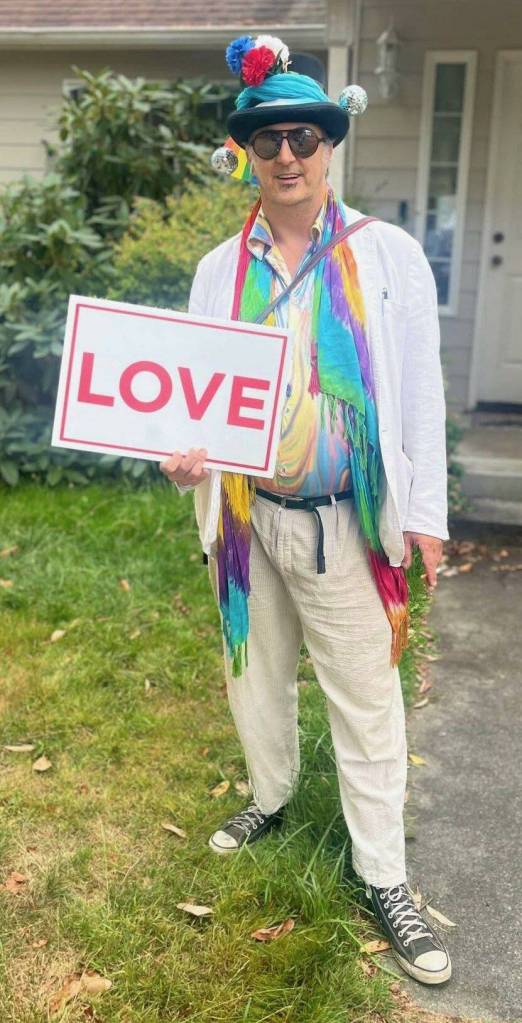 (Photo provided) Marc Juneau, a massage therapist in Freeland, faces a long road to recovery after a serious motorcycle accident earlier this month.