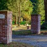 (Photo by David Welton) The entrance to Langley Woodmen Cemetery, established in 1902.