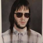 (Photos provided) In his younger years, Pangburn rocked a mullet.