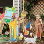 Photo by Allyson Ballard
Repairing and repainting Concordia Lutheran Churchs nativity scene took about nine months.