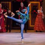 Photo provided by the Whidbey Island Dance Theatre.
A toy parrot brought to life by Drosselmeyer takes center stage for a scene in The Nutcracker, performed by the Whidbey Island Dance Theatre.