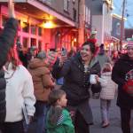 Photo by Marina Blatt
The crowd is full of happy children and adults alike, enjoying each others company at the Coupeville parade on Dec. 6.