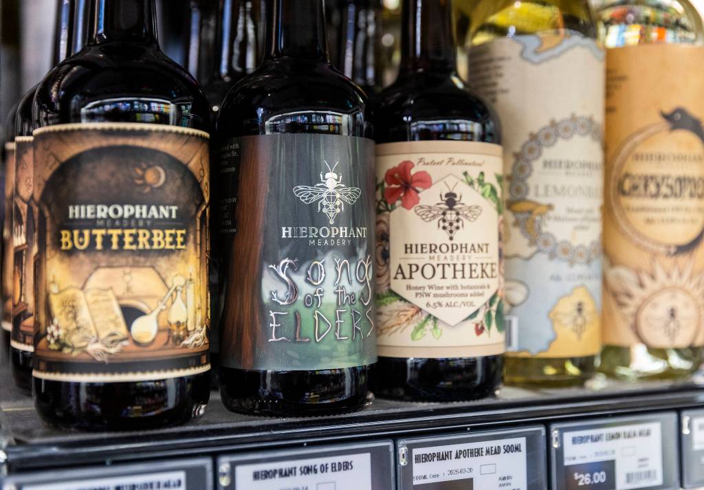 Drinks at The Star Store in Langley. (Olivia Vanni / The Herald)