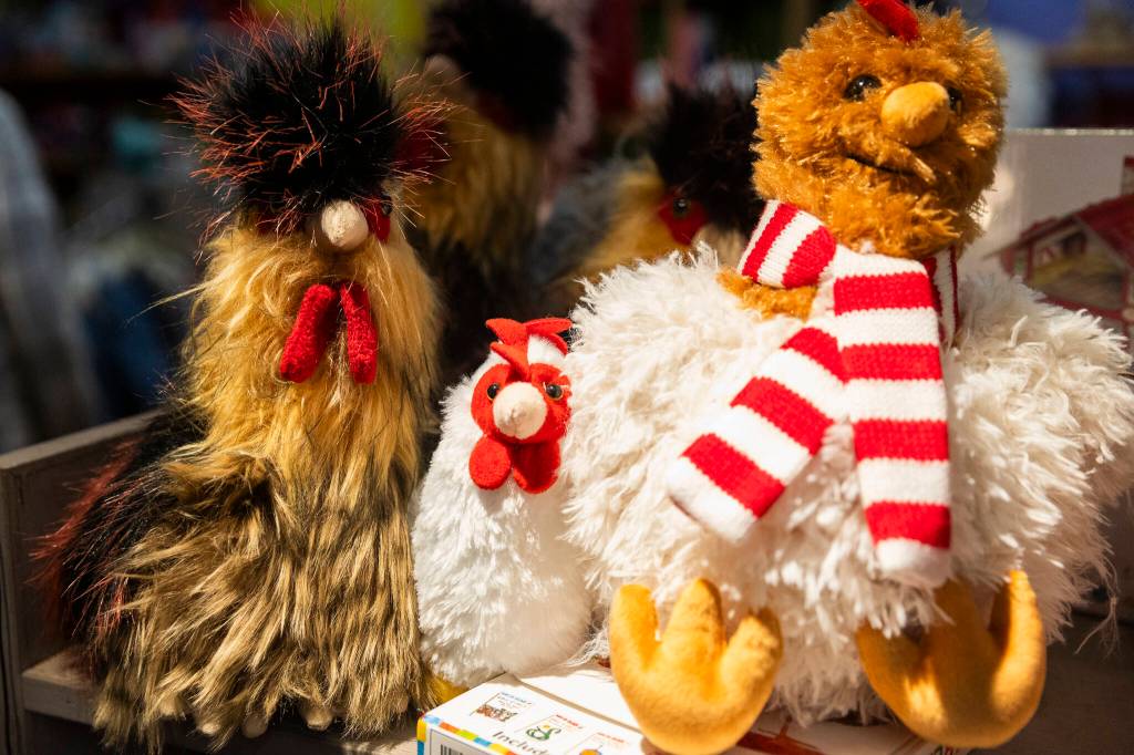 Stuffed toys at The Star Store in Langley. (Olivia Vanni / The Herald)