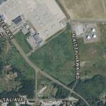 Apple Maps screenshot depicting the location of the proposed hangar.