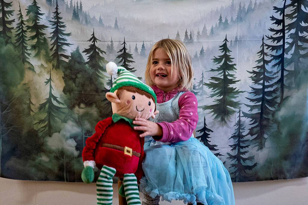 (Photo by David Welton) Caoimhe McCarthy, 3: A purse with a real phone. And an Ella bobblehead – shes my sister. And a stuffie snake.